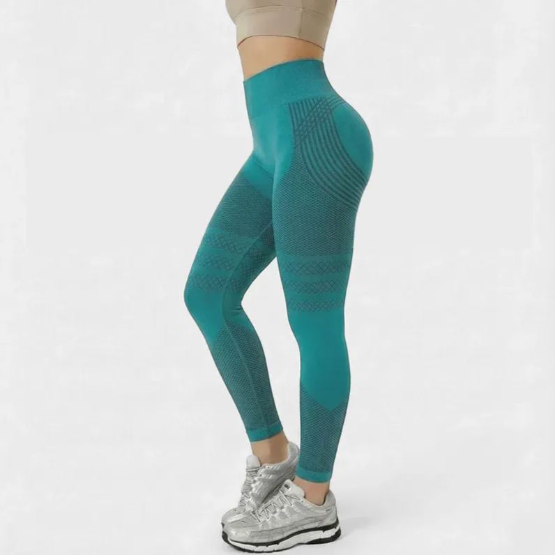 High Waisted And Hip Lifting Yoga Elastic Quick Drying Tight Pants