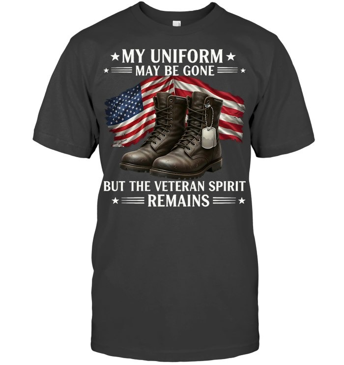 MY UNIFORM MAY BE GONE  Unisex Short Sleeve Classic Tee