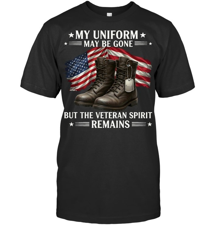 MY UNIFORM MAY BE GONE  Unisex Short Sleeve Classic Tee