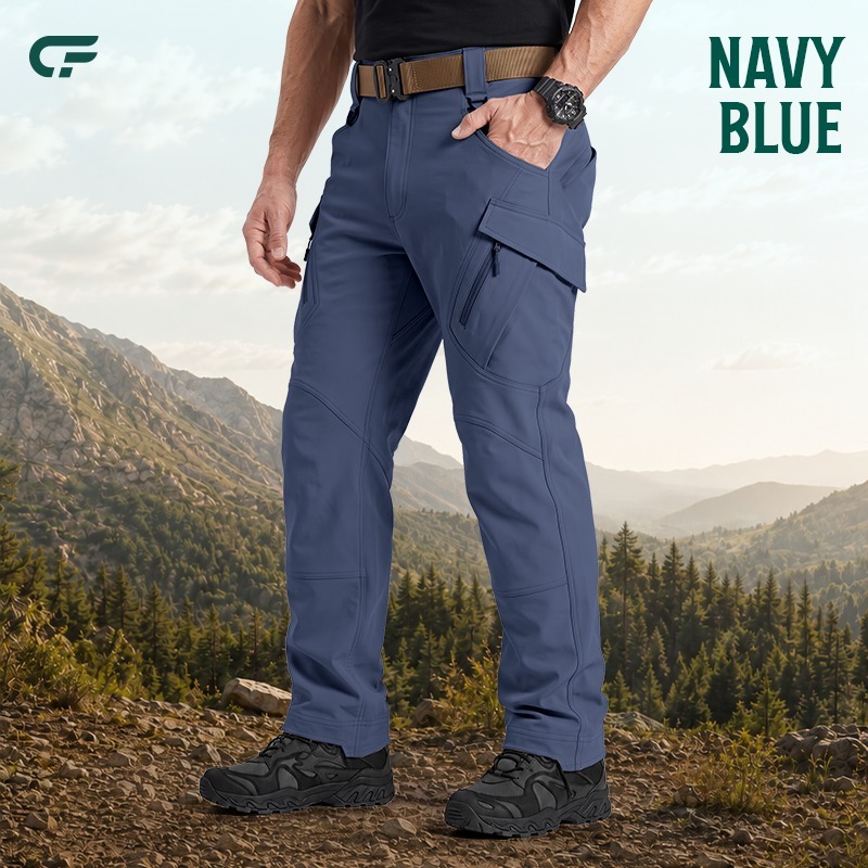 FlexCamo - Men's 9-Pocket Straight Fit Tactical Waterproof Pants