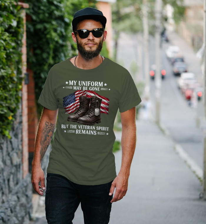 MY UNIFORM MAY BE GONE  Unisex Short Sleeve Classic Tee
