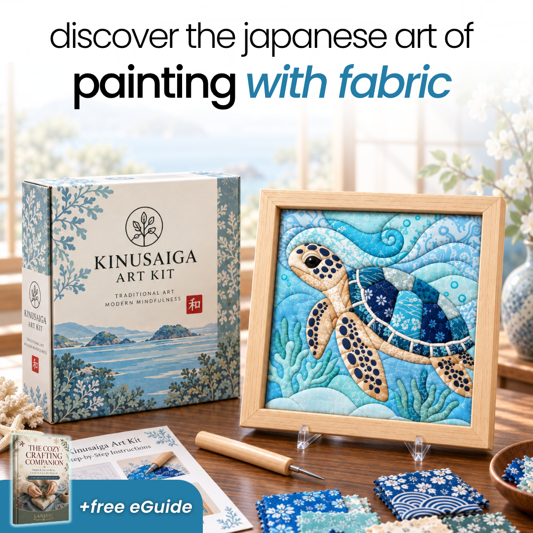 DIY Fabric Mosaic Art Kit