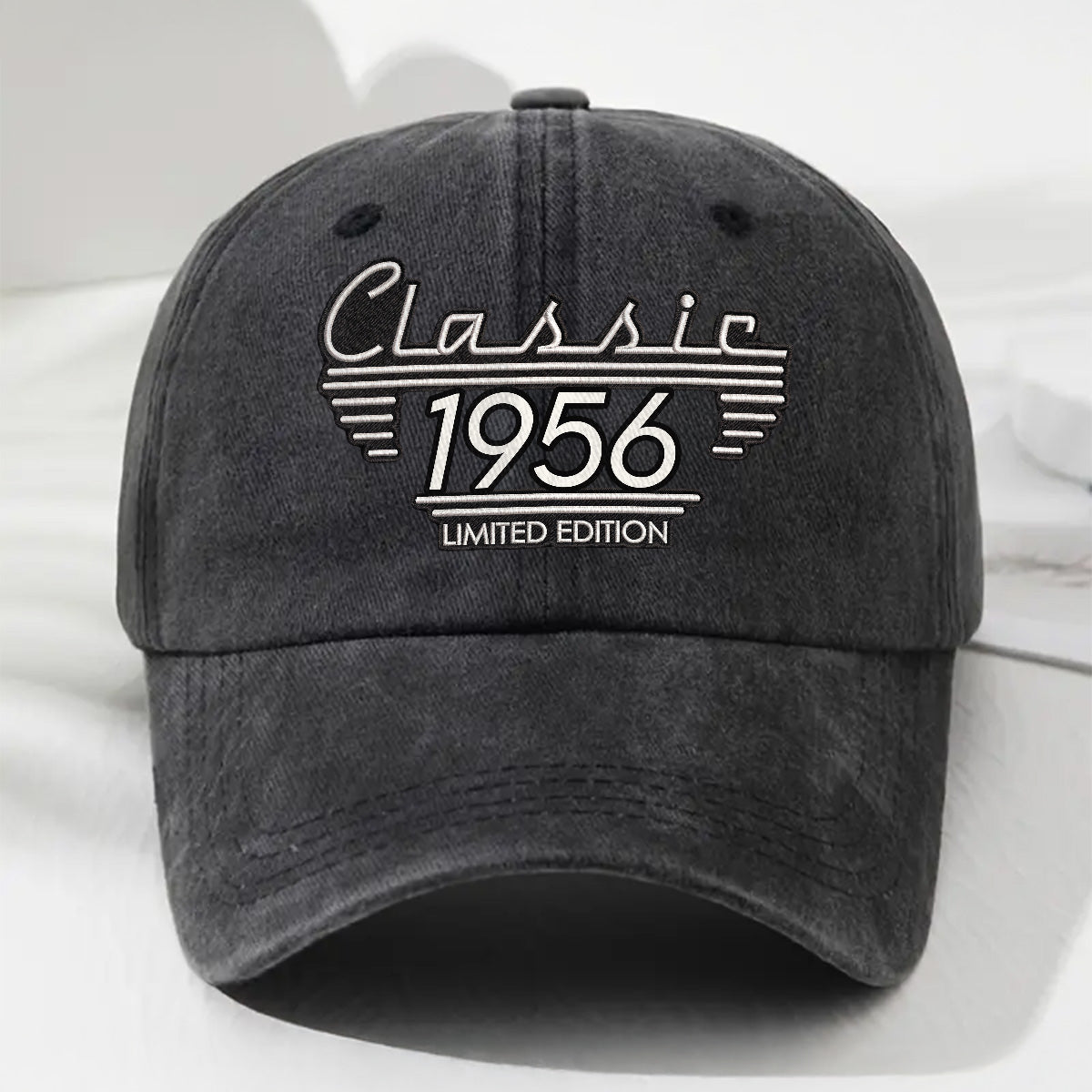 Classic Edition - Personalized Custom Vintage Washed Denim Cap