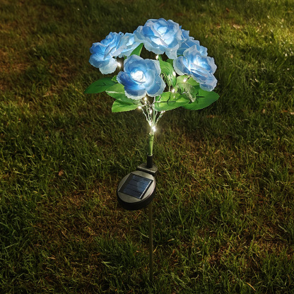 🎁🔥☀️2026 NEW Solar Simulated Garden Lights,upgraded solar panels, IP44 dustproof and waterproof