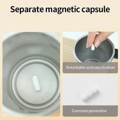 💥Christmas Sale 50% ☕🔋Rechargeable Automatic Magnetic Stirring Coffee Mug Set⚡