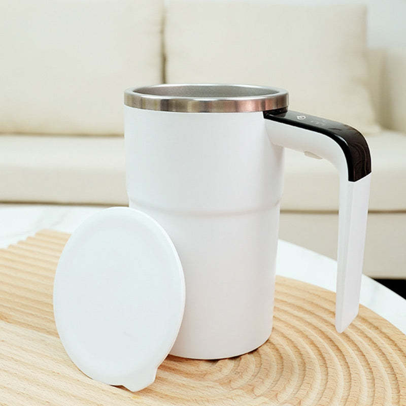 💥Christmas Sale 50% ☕🔋Rechargeable Automatic Magnetic Stirring Coffee Mug Set⚡