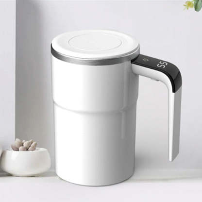 💥Christmas Sale 50% ☕🔋Rechargeable Automatic Magnetic Stirring Coffee Mug Set⚡