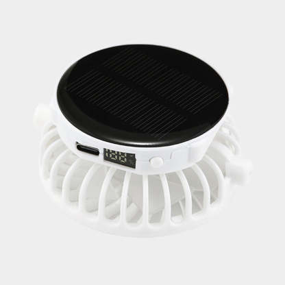 🌞🧢 Breathable Sun Hat Baseball Cap with Built-in Solar Cooling Fan