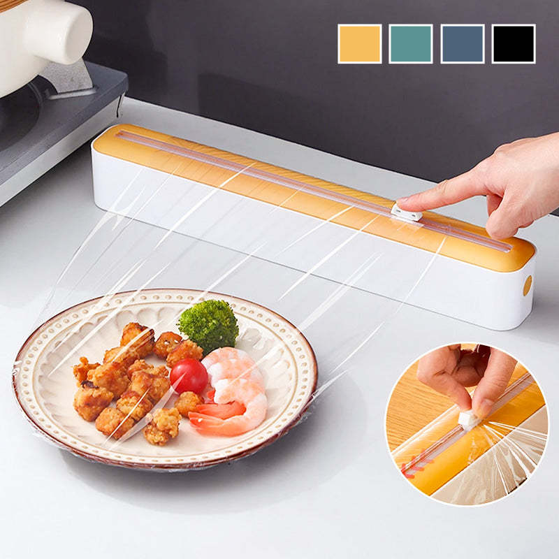 🎁 🔥Christams Hot Sale 70% OFF NOW!⚡Kitchen Wall Mounted Food Wrap Dispenser