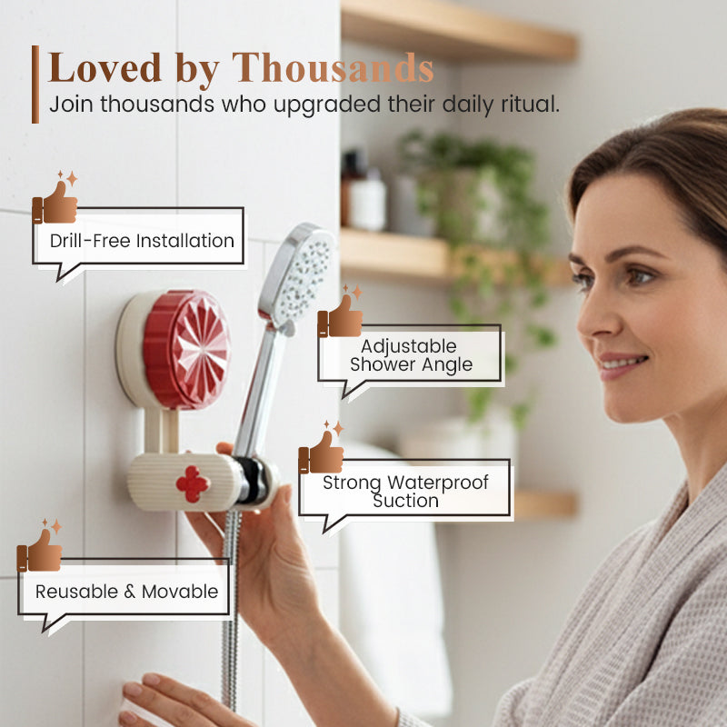 Hot Sale 50% OFF🔥Drill-Free Wall Mount Shower Wand Holder