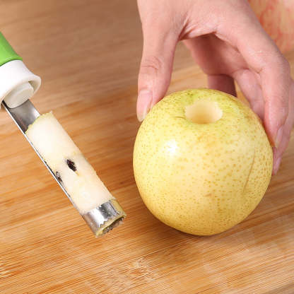 🍎Stainless Steel Fruit Corer & Peeler 2 in 1