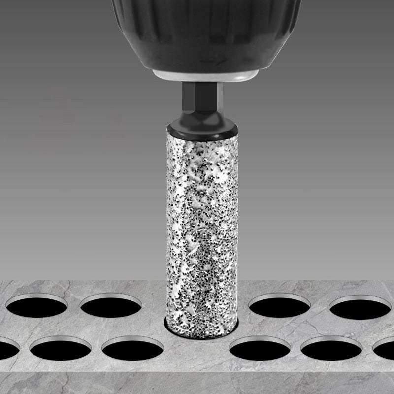 2-in-1 Hexagonal Shank Brazing Dry Drilling Specialized Hole Opener