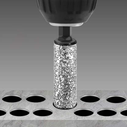 2-in-1 Hexagonal Shank Brazing Dry Drilling Specialized Hole Opener