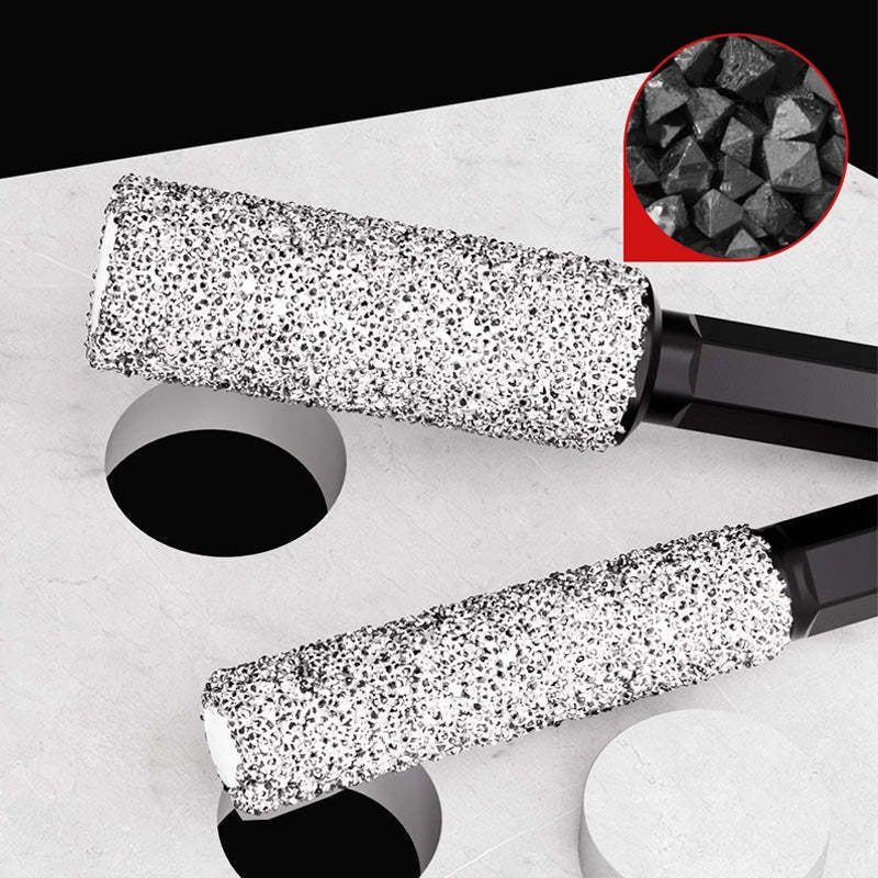 2-in-1 Hexagonal Shank Brazing Dry Drilling Specialized Hole Opener