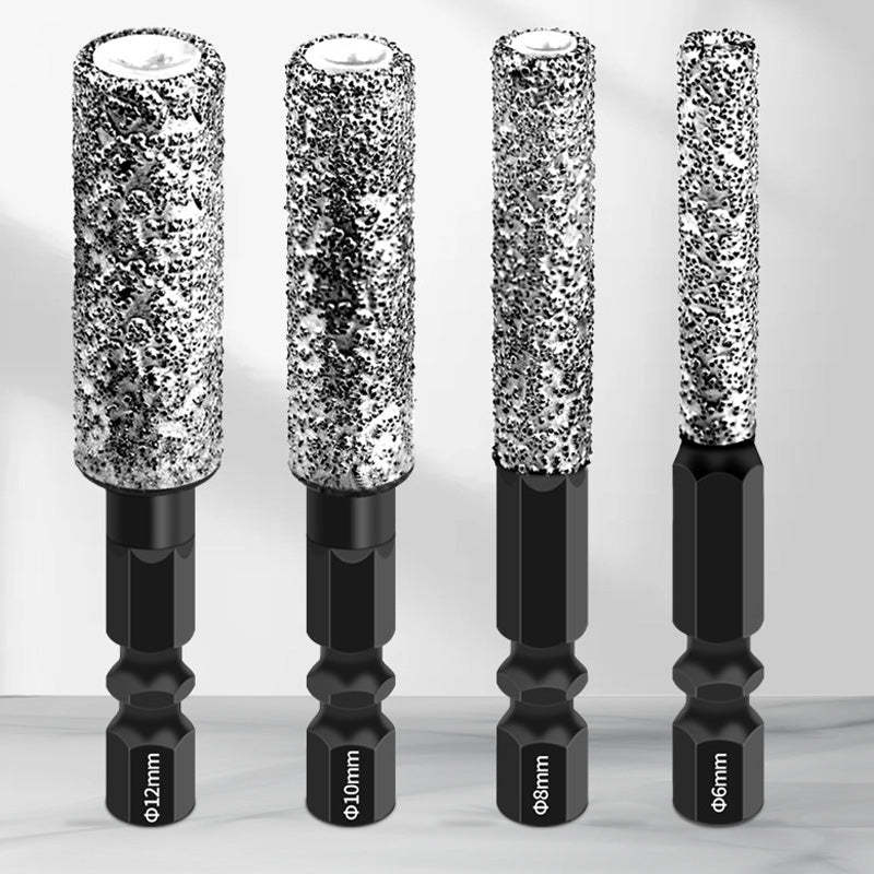 2-in-1 Hexagonal Shank Brazing Dry Drilling Specialized Hole Opener