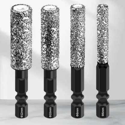 2-in-1 Hexagonal Shank Brazing Dry Drilling Specialized Hole Opener