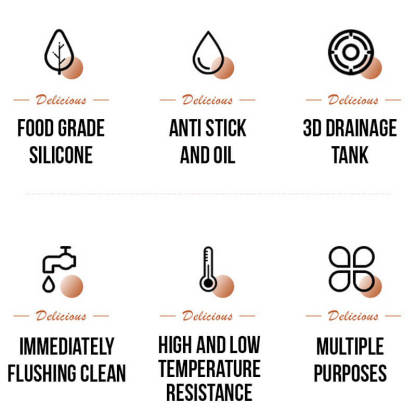 Air Fryer Silicone Grill Pan