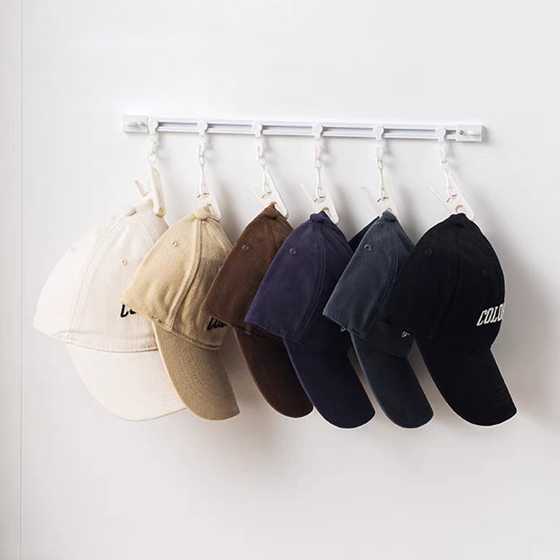 No-Drill  Slidable Track Organizer Hooks