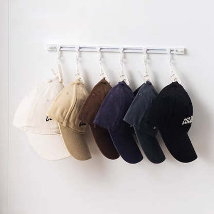 No-Drill  Slidable Track Organizer Hooks