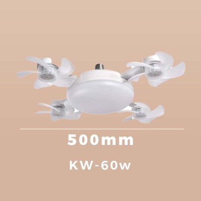 ⏰🔥LIMITED TIME 50% OFF!🔥Foldable Socket Ceiling Fan Light with Remote, Energy-Saving Cooling & Lighting for Bedroom & Home