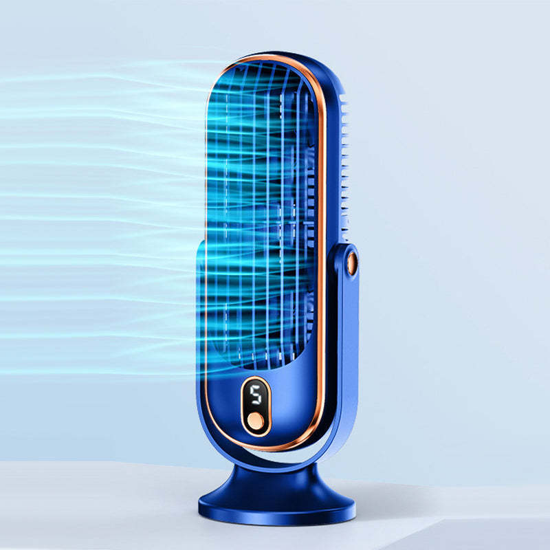 🥳2026 HOT SALE🥳💞50K+ SOLD!💨🌙 50% OFF! Portable Table Fan – 5 speeds, ultra‑quiet, gentle breeze. Perfect for bedroom or office. Stay cool without noise! 😴✨
