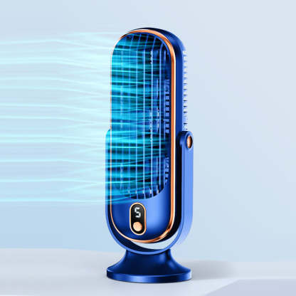 🥳2026 HOT SALE🥳💞50K+ SOLD!💨🌙 50% OFF! Portable Table Fan – 5 speeds, ultra‑quiet, gentle breeze. Perfect for bedroom or office. Stay cool without noise! 😴✨