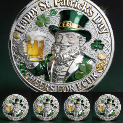 🏆 New Year Special Offer 60% OFF🔥 St. Patrick's Day Metal Commemorative Gift
