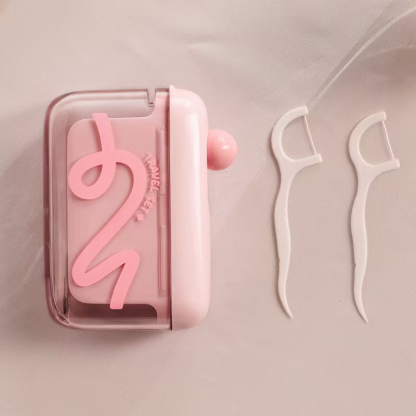Travel-sized Automatic Pop-Up Dental Floss Box✨