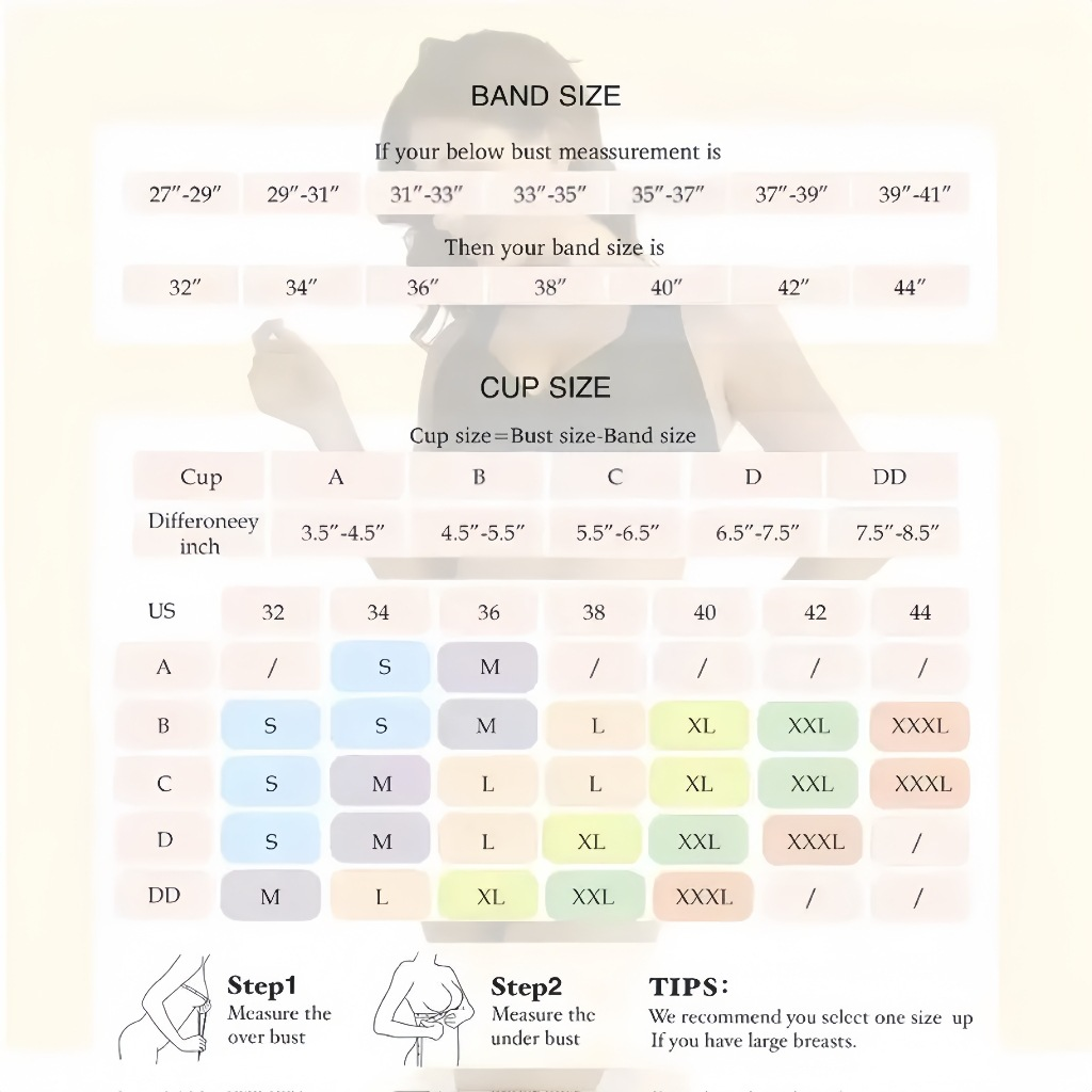 Cross Back Front Closure Wireless Posture Support Bra