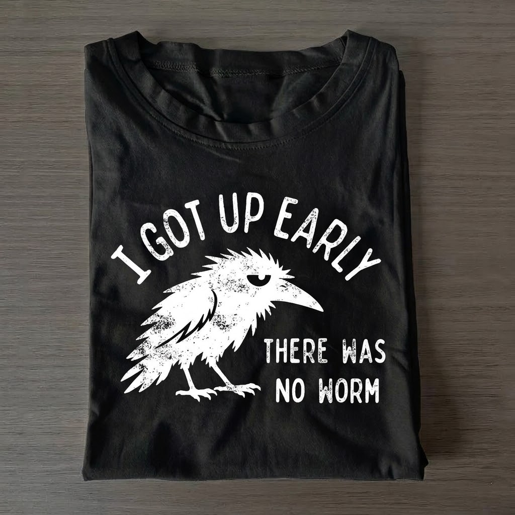 Vintage Grumpy Crow T-shirt