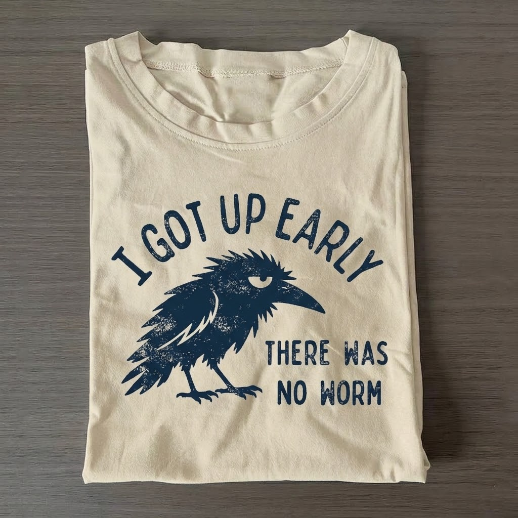 Vintage Grumpy Crow T-shirt