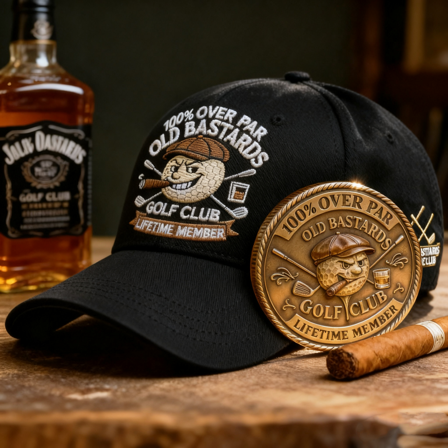 “OLD BASTARDS GOLF CLUB” — 100% Over Par, Lifetime Member Edition (BUY