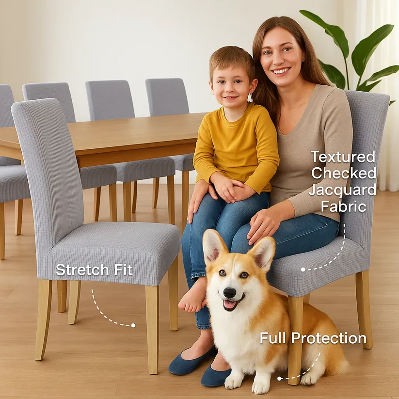 Chair Covers – Instantly Revive Old Chairs!