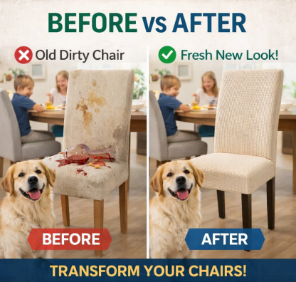 Chair Covers – Instantly Revive Old Chairs!