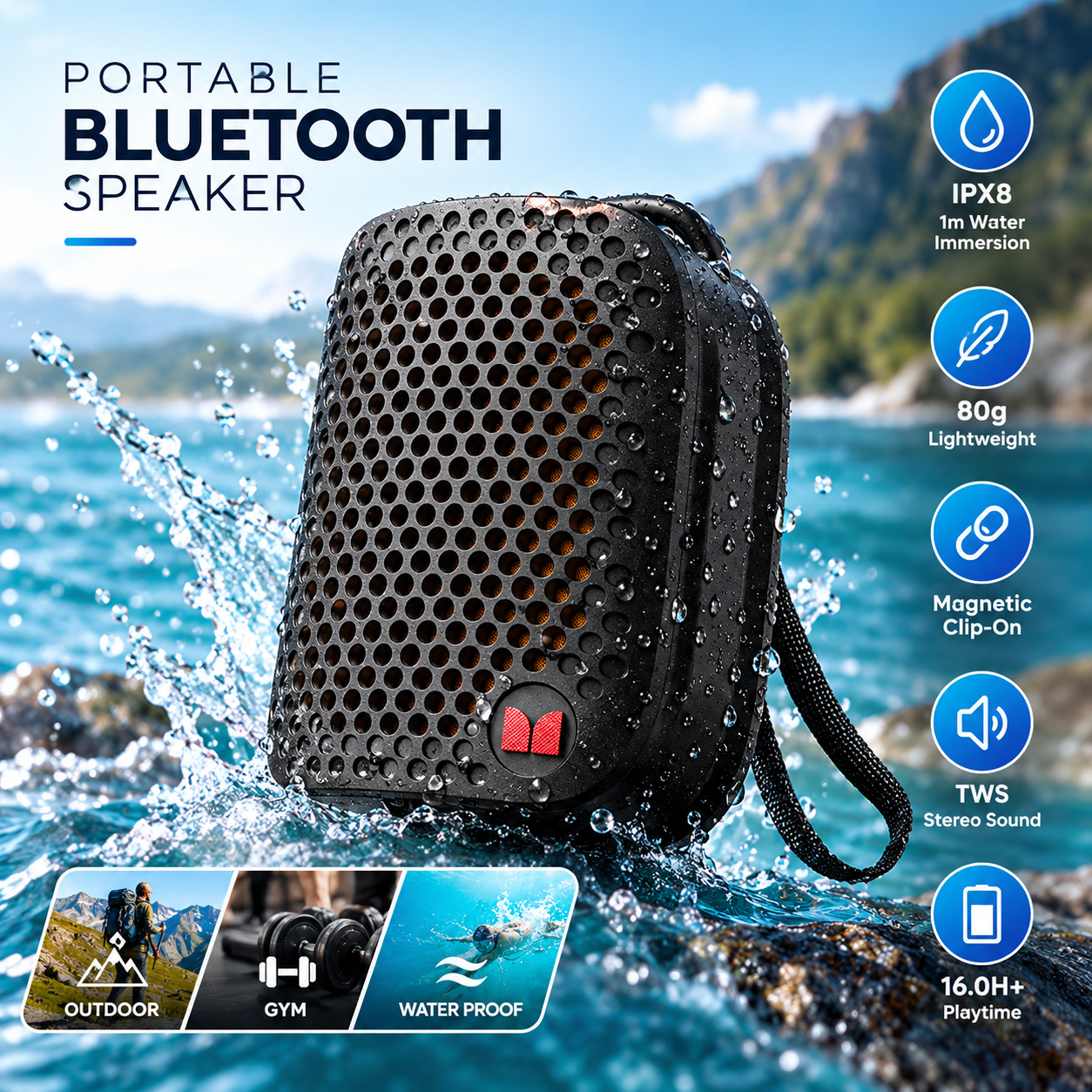 Portable Bluetooth Speaker