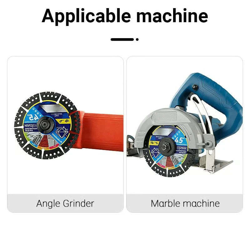 🛠️✨4.5" Multi-Material Diamond Blade - Zero Compromise, Max Durability