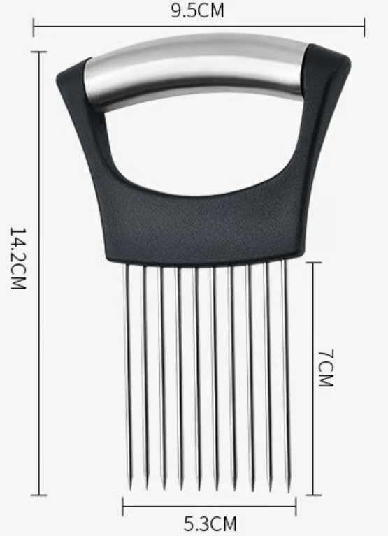 (🔥HOT SALE NOW-49% OFF) Stainless Steel Onion Slice Holder