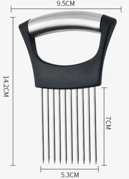 (🔥HOT SALE NOW-49% OFF) Stainless Steel Onion Slice Holder