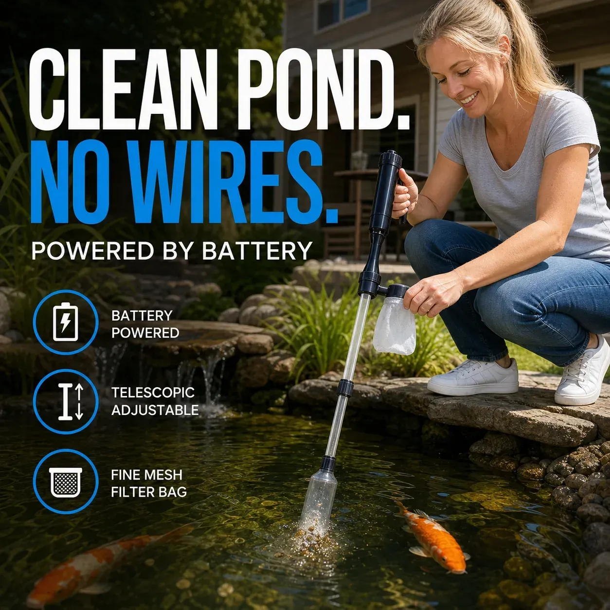 Electric Aquarium Gravel Cleaner