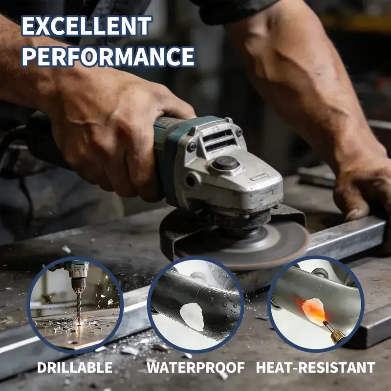 🏠Steel Reinforced Epoxy Repair Putty — Universal Glue for Metal, Wood, Plastic