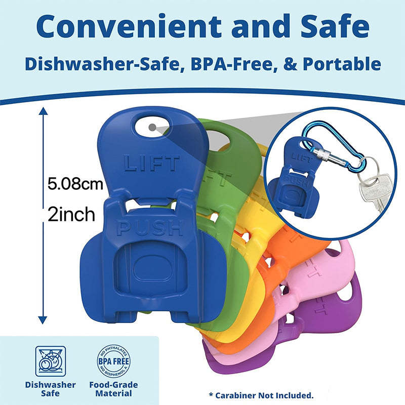 🍹Sealing dustproof can opener✨ 3-in-1 Smart Design🍾