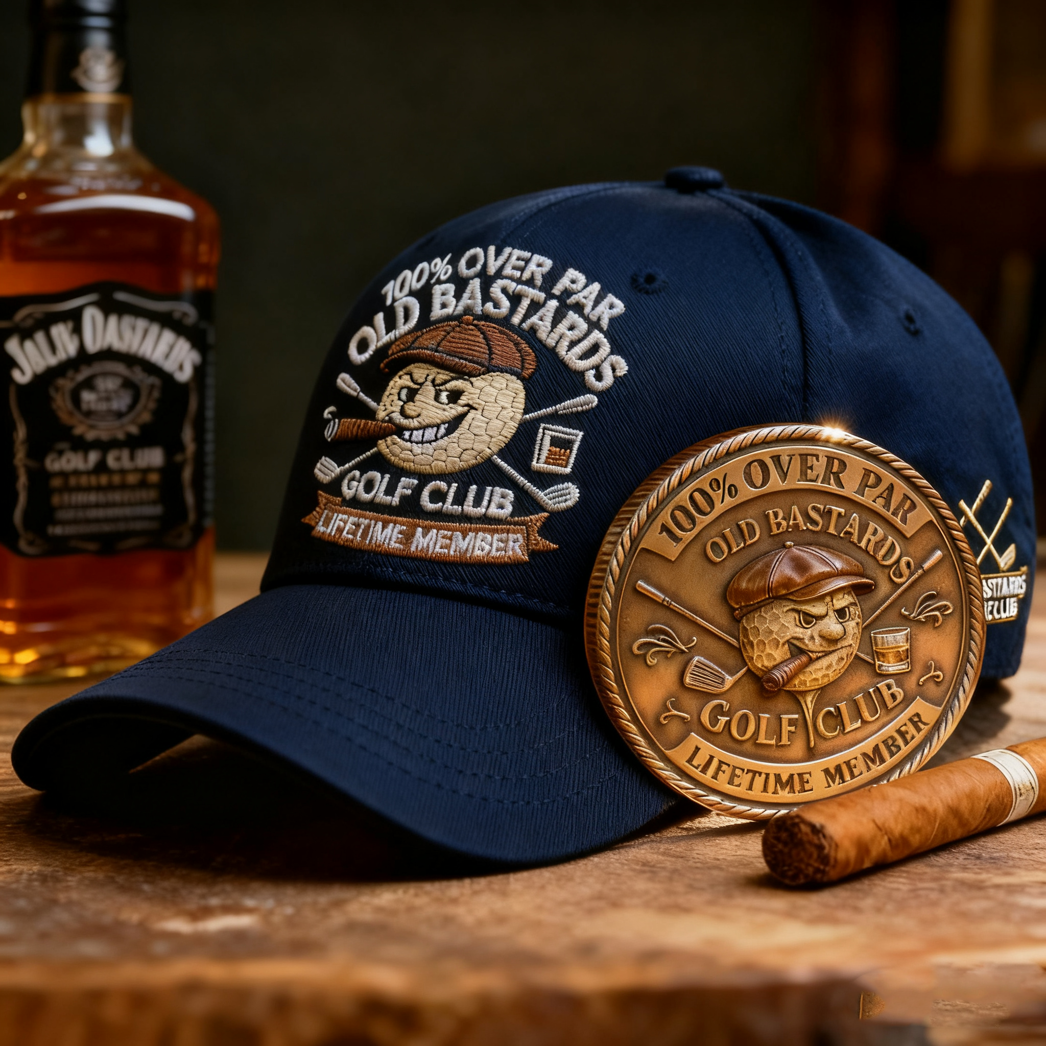 “OLD BASTARDS GOLF CLUB”  — 100% Over Par, Lifetime Member Edition