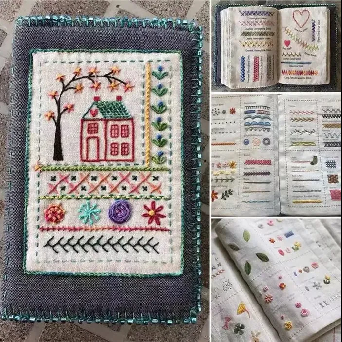 Stitch Book with 106 different stitches