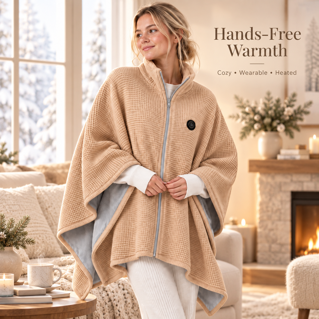 ✨ 50% OFF ENDS TODAY! 🔥 Wearable Heated Shawl