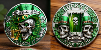 🏆Flash Sale 60% OFF -LUCKY’S — St. Patrick’s Day Irish Pride Commemorative Gift