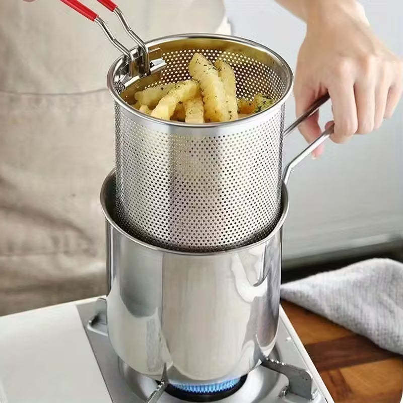 🎁Limited-time low price!🎁Household stainless steel fryer
