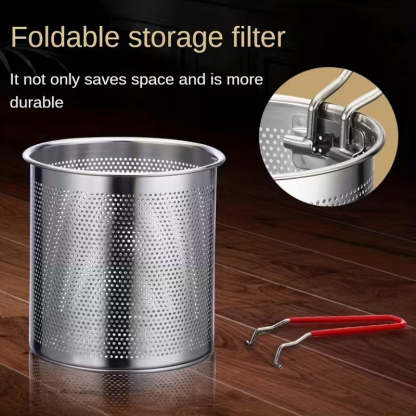 🎁Limited-time low price!🎁Household stainless steel fryer