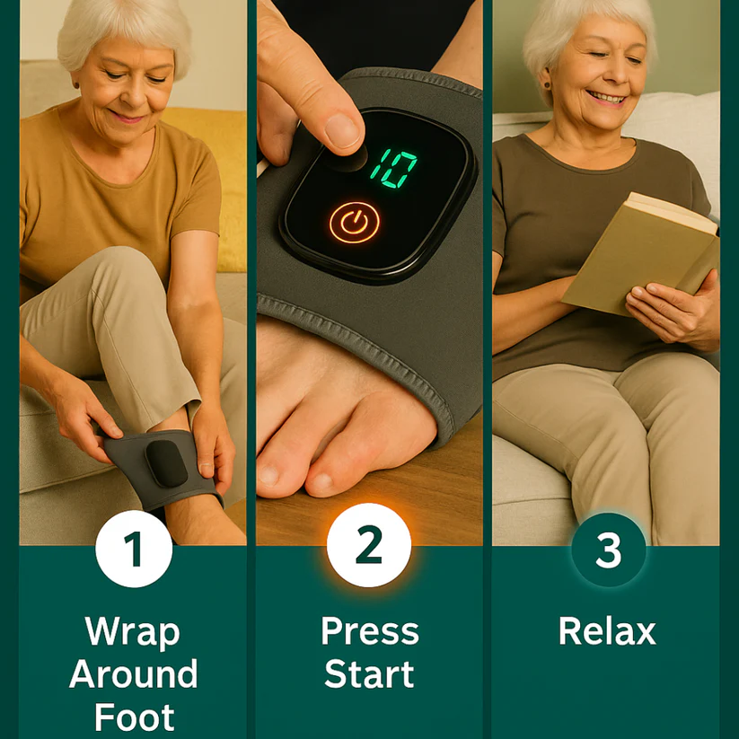 Electric Heated Foot Massager👣