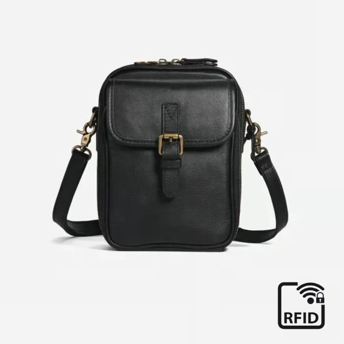 🔥LAST DAY 49% OFF- Crossbody Leather RFID Bag