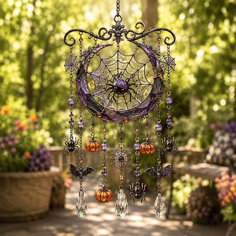 👻 Haunted Glow Ghost Wind Chime